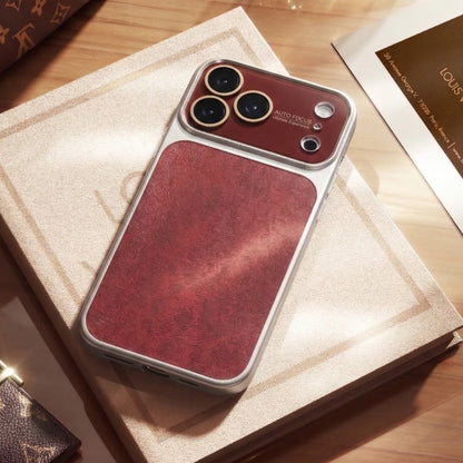 Matte Leopard Leather Phone Case For iPhone
