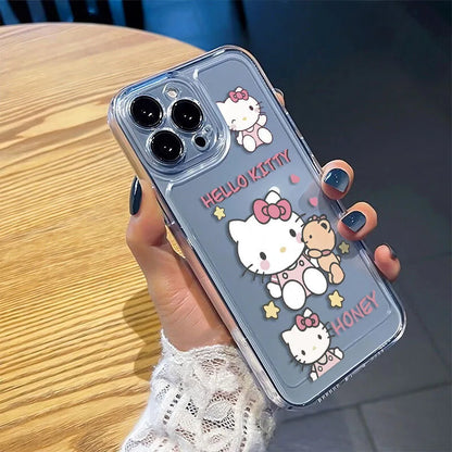 Hello Kitty Bear Cute Phone Case For iPhone