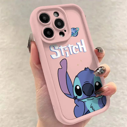 Stitch Naughty Lovely Phone Case For iPhone