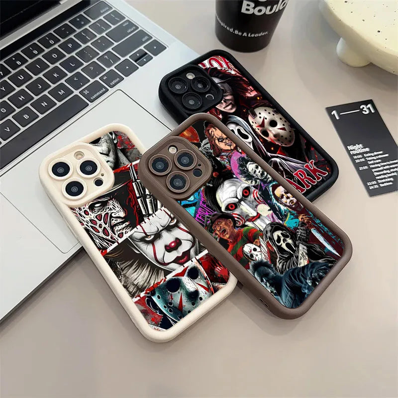 Halloween Michaels Myers Silicone Case For iPhone