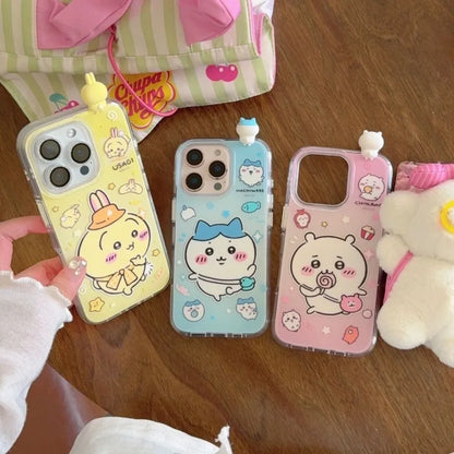Anime Chiikawa Hachiware Usagi 3D Doll For iPhone