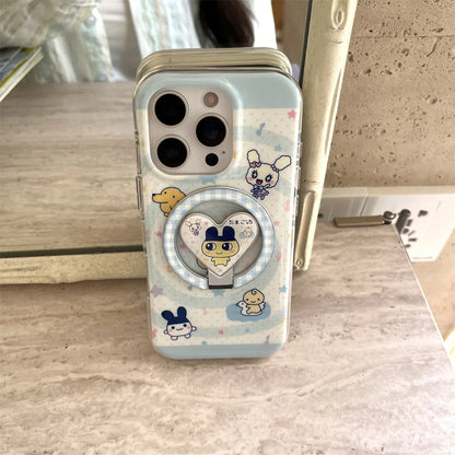 Kawaii Rabbit Magnetic Stand Phone Case