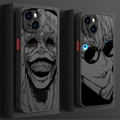 Anime Sukuna Jujutsus Kaisen Soft Cover Case For iPhone