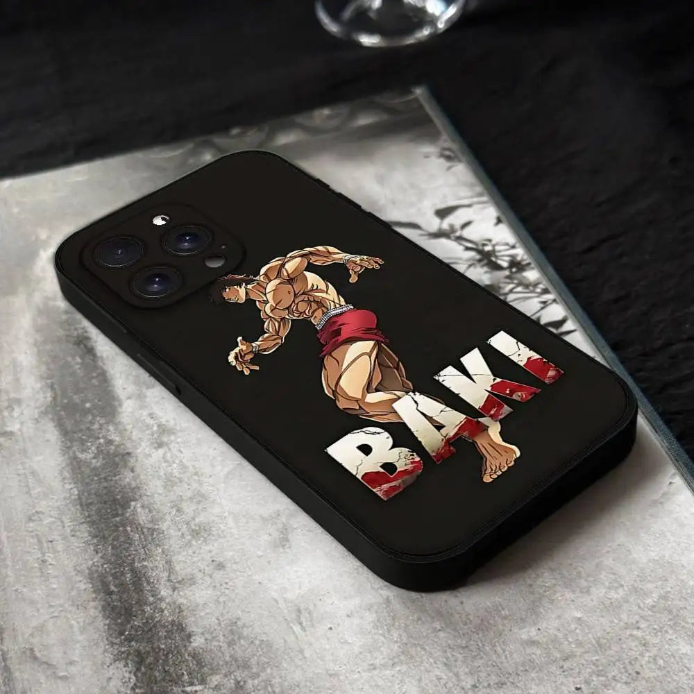 Anime Baki Hanmas Phone Case For iPhone