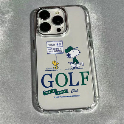 New Sport Snoopys Green Phone Case For iPhone