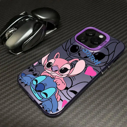 Lilo Stitch Cartoon Phone Case For iPhone