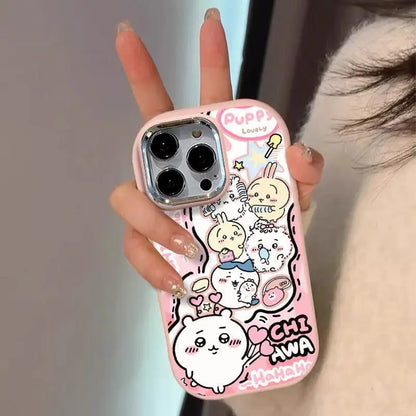 Anime Chiikawa Hachiware Usach Mobile Phone Case Available For iPhone