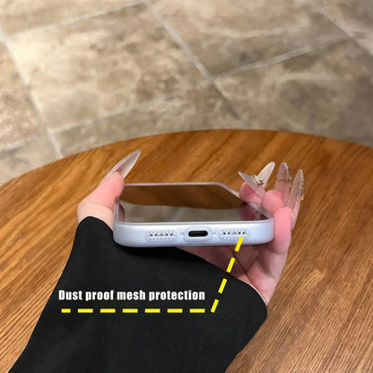 Thin Frosted Funda PC Translucent Case For iPhone