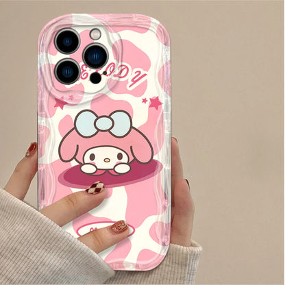 Cute My Melody Cinnamoroll Phone Case For iPhone