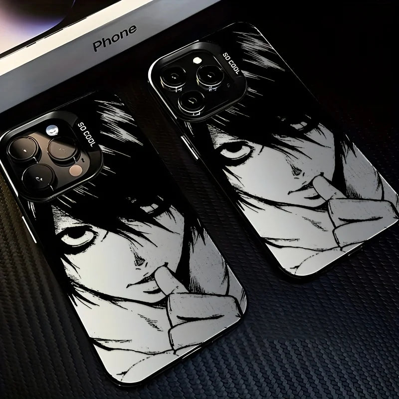 Cool Anime Character Death Note pattern Phone Case For iPhone
