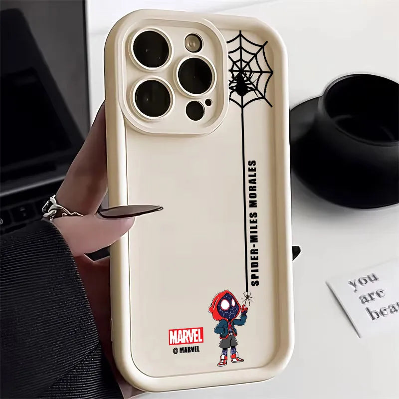 Spiderman Spider Miles Morales Gwen Soft Phone Case