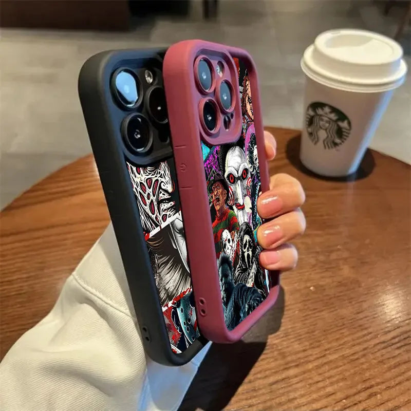 Halloween Michaels Myers Silicone Case For iPhone