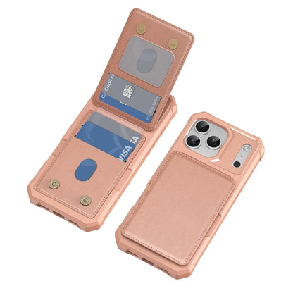Wallet Cards Solt Holder Purse Leather Phone Case For iPhone