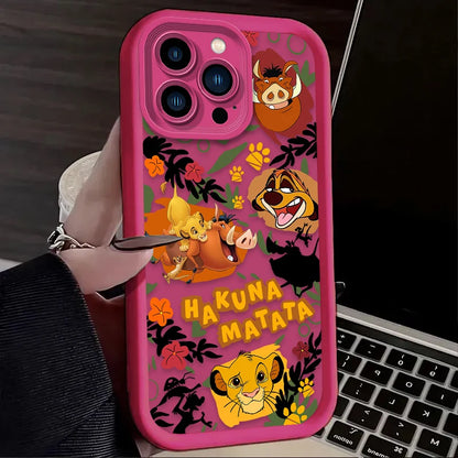 Cute Cartoon of The Lion King Case For iPhone