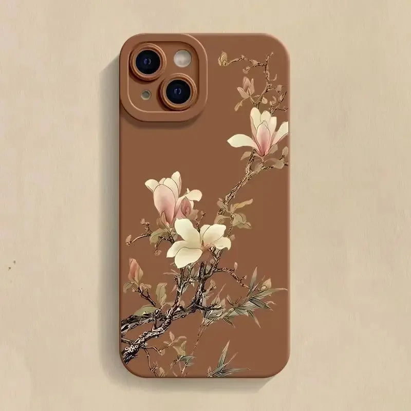 Flower and Bird Phone Case