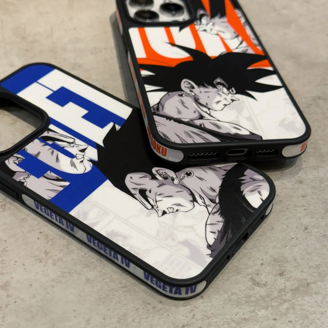 3D Dragon Ball Son Goku Vegeta Phone Case For iPhone