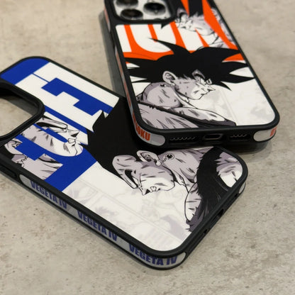 3D Dragon Ball Son Goku Vegeta Phone Case For iPhone