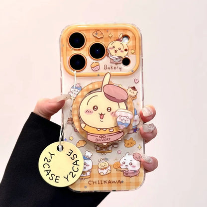 Anime Chiikawa Usagi cartoon Magnetic holder Suitable For iPhone