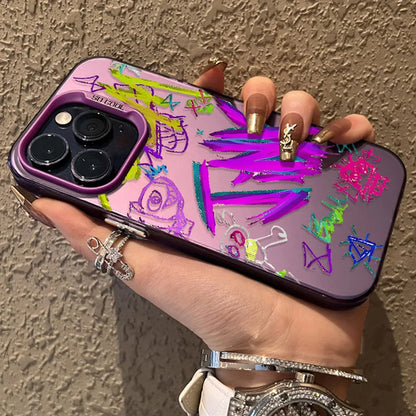 Anime Arcanes Graffiti Jinxs Phone Case For iPhone