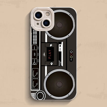 Radio Pattern Phone Case For iPhone