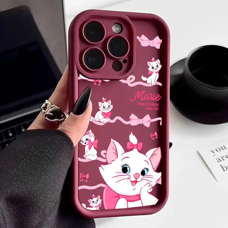 Lovely Marie The Aristocats Cat Phone Case For iPhone