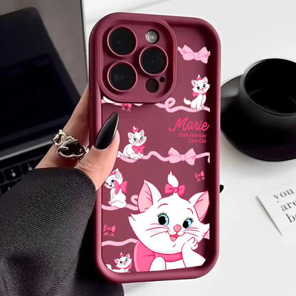 Lovely Marie The Aristocats Cat Phone Case For iPhone