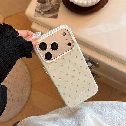 Ins Polka Dot Ultra Slim Phone Case  For iPhone