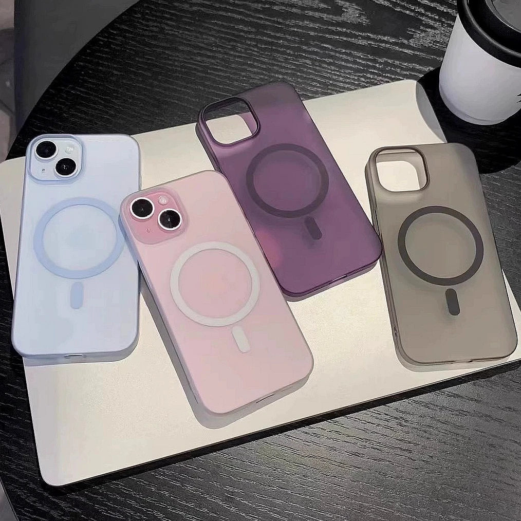 Luxury Matte Magsafe Phone Case