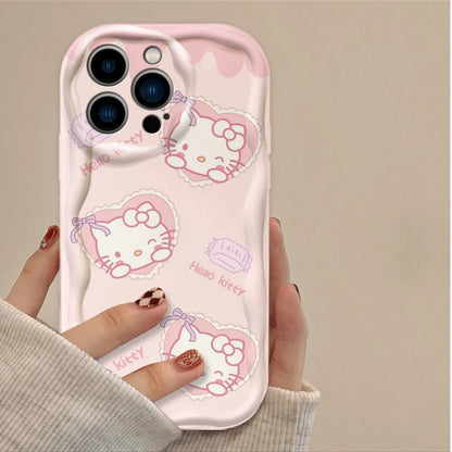Hello Kitty Cinnamoroll Phone Case For iPhone
