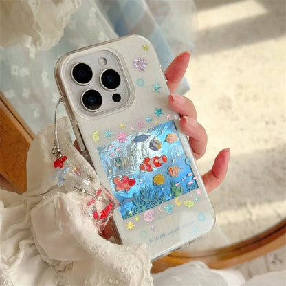 Korean Cute Ocean Fish Phone Case