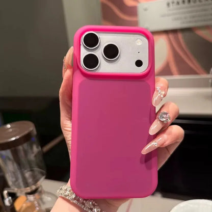Luxury Matte Jelly Candy Color Case For iPhone