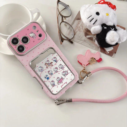 Luxury Cute Horseback Riding Kitty Is Suitable For Apple