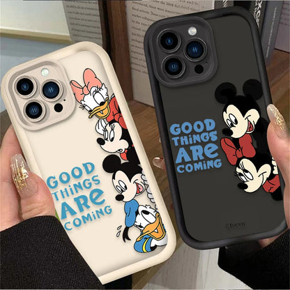 Cute Mickey Minnie Phone Case For iPhone