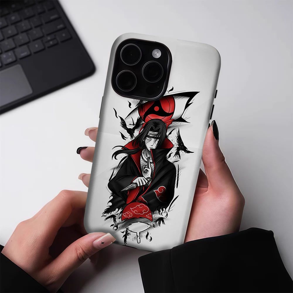 Anime Itachi UchihaS For Magnetic Phone Case For iPhone