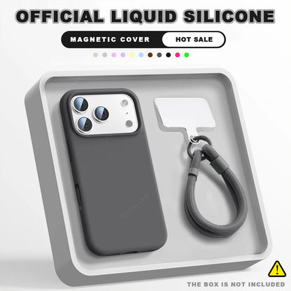 Wrist Strap Magnetic Phone Case For iPhone