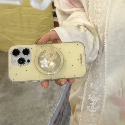Color Polka Dot Magnetic Phone Case