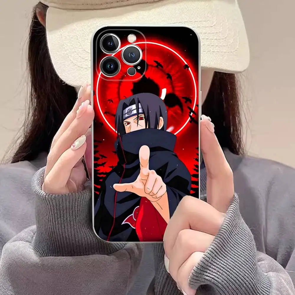 Classic Anime Narutos Uchiha Itachi Phone Case For iPhone