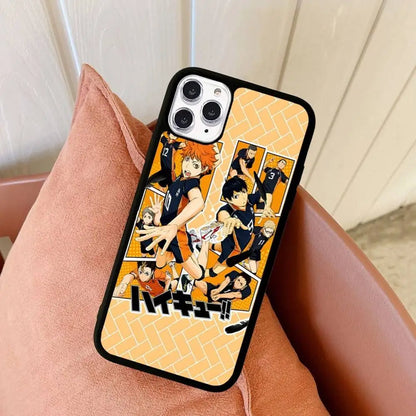 Haikyuu Karasuno Volleyball Anime Phone Case For iPhone
