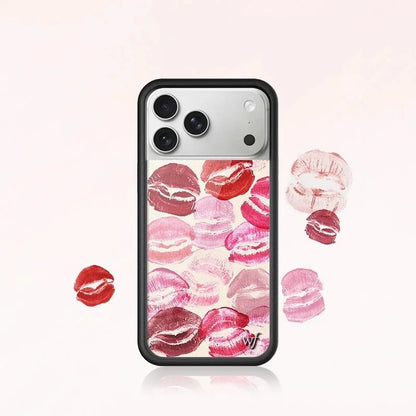 Wildflower Kensington Kiss Lipstick Phone Case  For iPhone