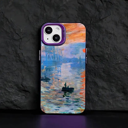 Sunrise Famous Painting By Moss Phone Case For iPhone