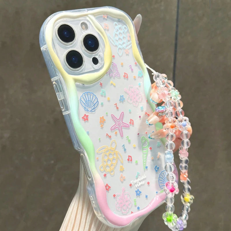 Fashion Underwater World Turtle Phone Case For iPhone