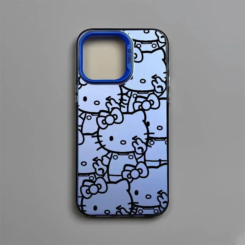 Hello Kitty Line Phone Case For iPhone