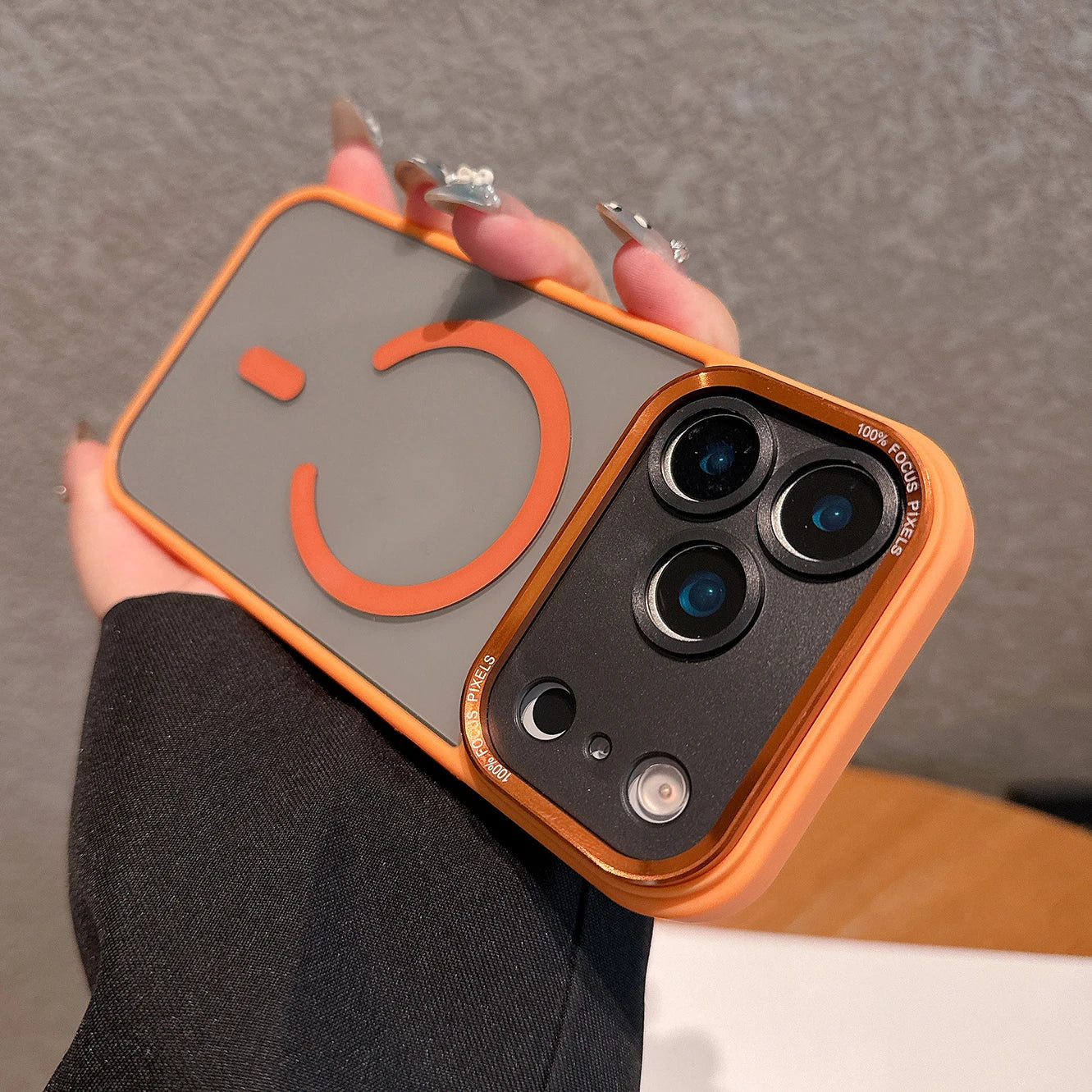 Clear Magnetic Phone Case For iPhone