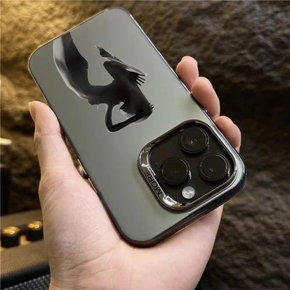 Hair-Lifting Phantom Niche Personality Air Cushion Phone Case