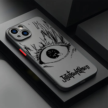 Anime Black Jujutsu Kaisens Phone Case iPhone