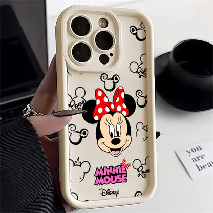 Mickey Minnie Love Disney Mouse Phone Case For iPhone