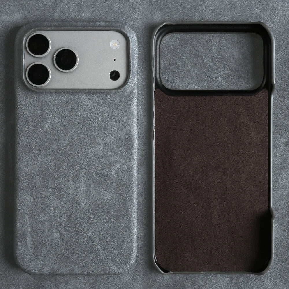 Light Luxury Fashion Business Leather Case For iPhone