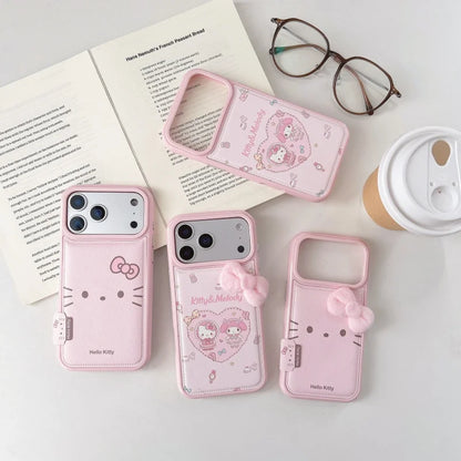 Kawaii Cartoon Love Hello Kitty Cute  My Melody My Melody Phone Case For iPhone