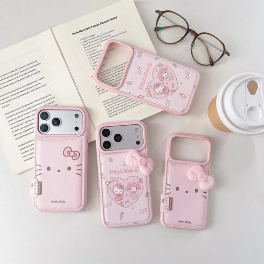 Kawaii Cartoon Love Hello Kitty Cute  My Melody My Melody Phone Case For iPhone
