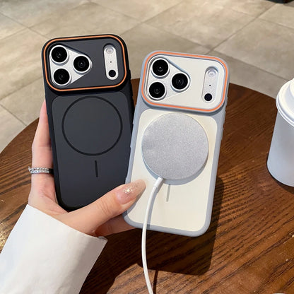 Matte Magnetic Phone Case For iPhone